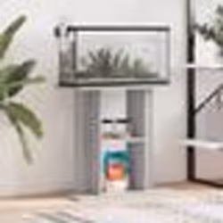 vidaXL Support pour aquarium sonoma gris 60x30x60 cm bois dingénierie 833573