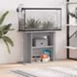vidaXL Support pour aquarium sonoma gris 80x35x60 cm bois dingénierie 833581