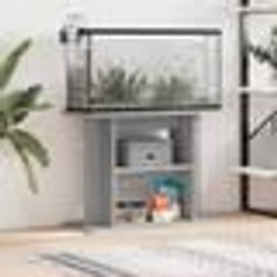 vidaXL Support pour aquarium sonoma gris 80x35x60 cm bois dingénierie 833581