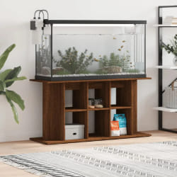 VIDAXL Support d'aquarium - Chêne marron