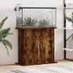 vidaXL Support pour aquarium chêne fumé 81x36x73 cm bois dingénierie 833604