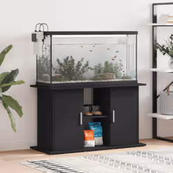 Ce support d'aquarium offre un soutien stable et un espace d'affichage sécurisé pour votre aquarium. Que vous éleviez des poi ...