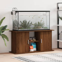 Vidaxl - Support d'aquarium chêne marron 121x41x58 cm bois d'ingénierie