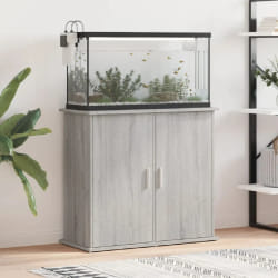 VIDAXL Support pour aquarium - Sonoma gris