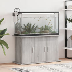 Vidaxl - Support pour aquarium sonoma gris 101x41x58cm bois d'ingénierie