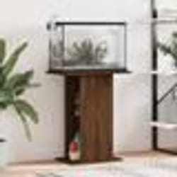 vidaXL Support pour aquarium chêne marron 605x36x725 cm 833646