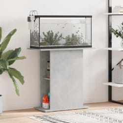 Support d'aquarium vidaXL 75x36x72,5 cm - Gris béton