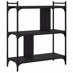 VidaXL 833930, Noir, Métal, Bois, 760 mm, 320 mm, 880 mm