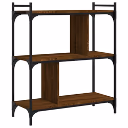 VidaXL 833934, Marron, Chêne, Métal, Bois, 760 mm, 320 mm, 880 mm
