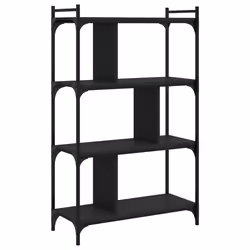 VidaXL 833935, Noir, Métal, Bois, 760 mm, 320 mm, 1230 mm