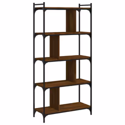 VidaXL 833944, Marron, Chêne, Métal, Bois, 760 mm, 320 mm, 1580 mm