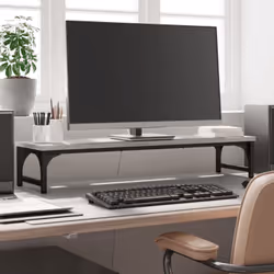 Ce support de moniteur au design minimaliste est pratique pour maintenir votre moniteur dans un endroit confortable. Matériau ...