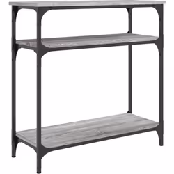 Ajoutez une touche d'élégance à votre entrée, salon ou couloir avec cette table console élégante. Matériau durable : le bois ...