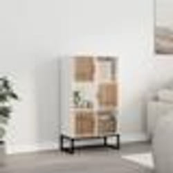 vidaXL Table console chêne sonoma 100x35,5x75 cm bois d'ingénierie