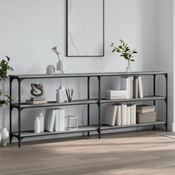 Vidaxl - Table console sonoma gris 200x29x75 cm bois d'ingénierie