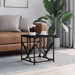 Ajoutez une touche d'élégance à votre salon avec cette élégante table basse. Matériau durable : le bois d'ingénierie est d'un ...