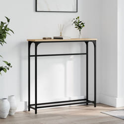 Vidaxl - Table console chêne sonoma 75x19,5x75 cm bois d'ingénierie