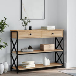 Vidaxl - Table console chêne sonoma 100x28x75 cm bois d'ingénierie