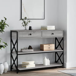 Vidaxl - Table console sonoma gris 100x28x75 cm bois d'ingénierie