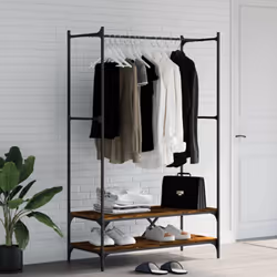 Mettez votre placard en ordre et choisissez facilement votre tenue avec ce porte-vêtements ! Matériau robuste et durable : le ...