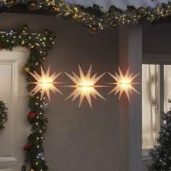 vidaXL Lumières de Noël pliables