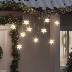Vidaxl - Lumière de Noël 10 led blanc 10 cm