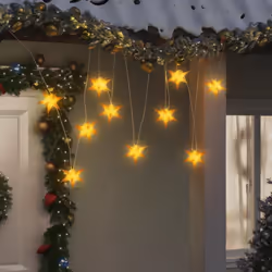 Crée une ambiance festive autour de votre maison pendant Noël avec cette étoile éclairée de Moravie ! Fonction de minuterie : ...