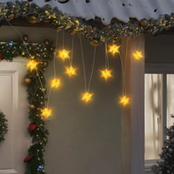 Vidaxl - Lumière de Noël 10 led jaune 10 cm