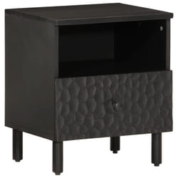 VidaXL 356825 Table de nuit et table de chevet Noir