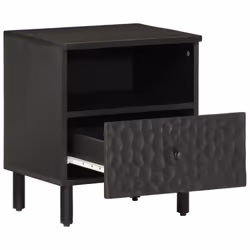 VidaXL 356825 Table de nuit et table de chevet Noir