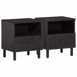 VidaXL 356826, Noir, 400 mm, 330 mm, 460 mm, 2 pièce(s)