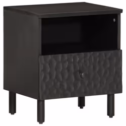 VidaXL 356826 Table de nuit et table de chevet Noir
