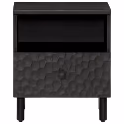 VidaXL 356826 Table de nuit et table de chevet Noir - Vue supplémentaire 4