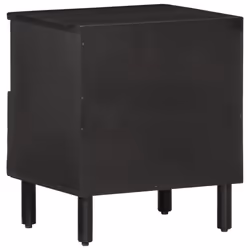 VidaXL 356826 Table de nuit et table de chevet Noir - Vue supplémentaire 6