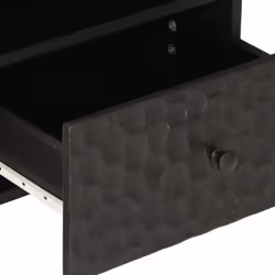 VidaXL 356826 Table de nuit et table de chevet Noir - Vue supplémentaire 8