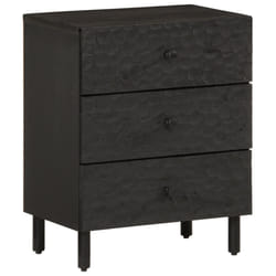 VidaXL 356828 Table de nuit et table de chevet Noir