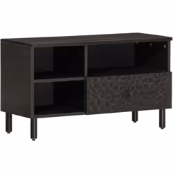 Ce meuble de télévision robuste est certainement conçu pour être un point de mire de votre pièce avec un design tendance mais ...