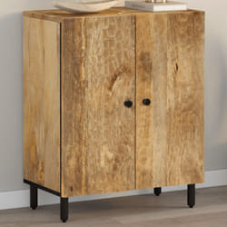 Vidaxl - Armoire latérale 60x33x75 cm bois massif de manguier