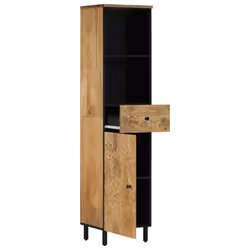 VidaXL 356913 miroir de salle de bain et armoire de rangement pour évier