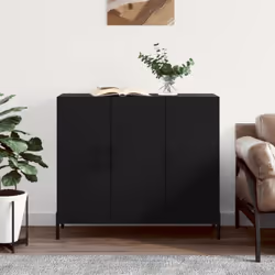 Ce buffet moderne, au look intemporel, est conçu pour être un excellent supplément à votre maison. Matériau durable : le bois ...