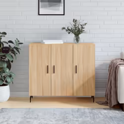 Ce buffet moderne, au look intemporel, est conçu pour être un excellent supplément à votre maison. Matériau durable : le bois ...