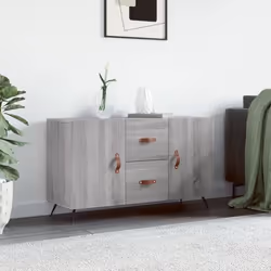 vidaXL Buffet sonoma gris 100x36x60 cm bois d'ingénierie
