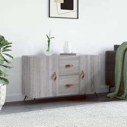 vidaXL Buffet sonoma gris 100x36x60 cm bois d'ingénierie