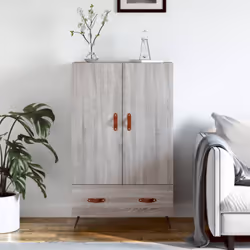 Cherchez-vous un buffet haut de gamme stylé ? Ce buffet haut ajoute un charme moderne à votre intérieur existant ! Matériau d ...