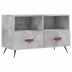 VidaXL 828944, Gris, Bois, Bois, 800 mm, 360 mm, 500 mm