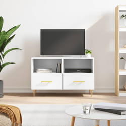 Vidaxl - Meuble tv Blanc 80x36x50 cm Bois d'ingénierie