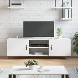 Vidaxl - Meuble tv blanc 150x30x50 cm bois d'ingénierie