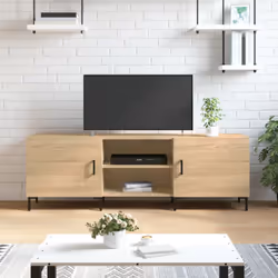 Ce meuble de télévision robuste est certainement conçu pour être un point de mire de votre pièce avec un design tendance mais ...