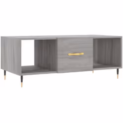 Ajoutez une touche d'élégance à votre salon avec cette élégante table basse. Matériau durable : le bois d'ingénierie est d'un ...