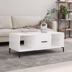 Ajoutez une touche d'élégance à votre salon avec cette élégante table basse. Matériau durable : le bois d'ingénierie est d'un ...